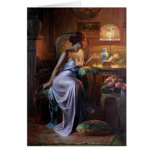 Carlier : Madame élégante avec le collier