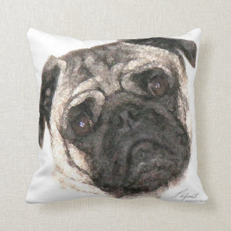 Carlin artistique Coussin face