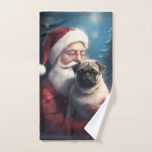 Carlin Avec Noël Festif Du Père Noël