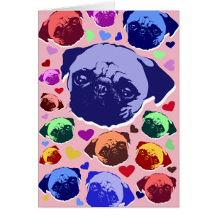 Carlin Chien Chien Chien Love Coeurs Motif