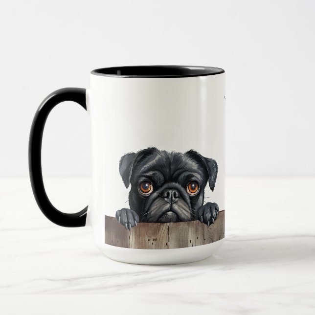 Carlin Chien Mug (Gauche)