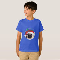 Carlin de Noël - T-shirt de base pour enfants