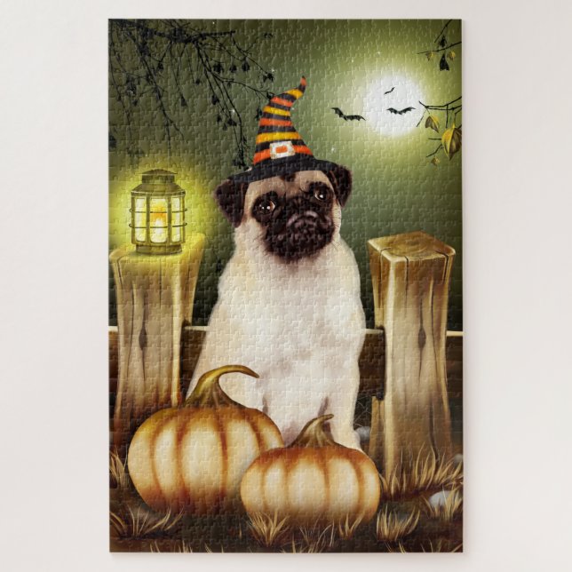 Carlin Halloween Jigsaw Puzzle (Vertical)