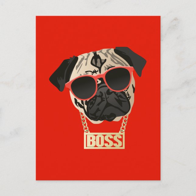 Carlin Life - Je suis la carte postale Boss pour l (Devant)