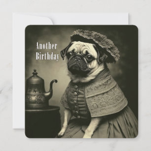 Carlin victorien carte d'anniversaire - Drôle phot