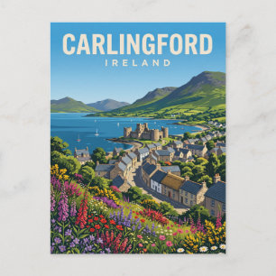 Carlingford Irland Postkarte