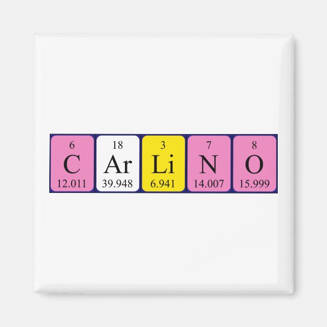 Carlino Periodenmagnet Magnet (Vorne)