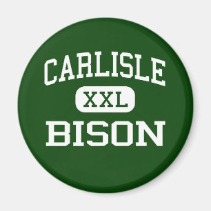 Carlisle - Bison - hoch - Carlisle Pennsylvania Magnet