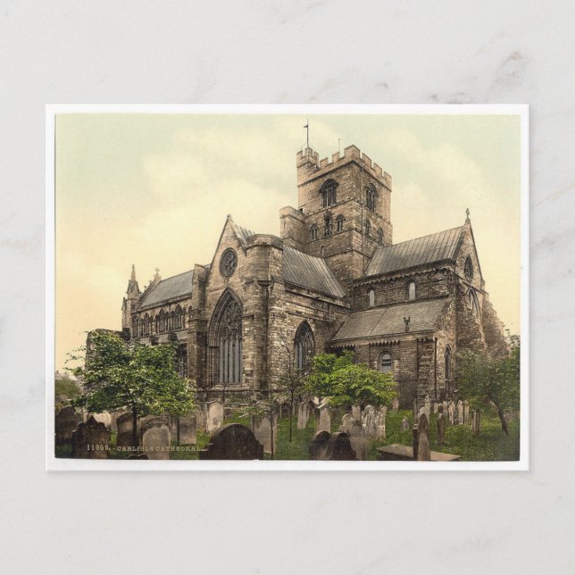 Carlisle Cathedral Postcard Postkarte (Vorderseite)