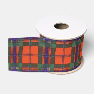 Carlisle-Clan karierter schottischer Kilt Tartan Ripsband