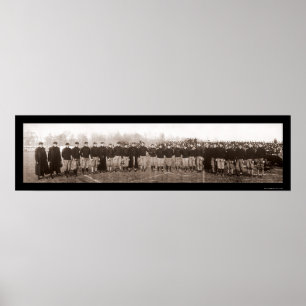 Carlisle Football Team Photo 1905 Poster