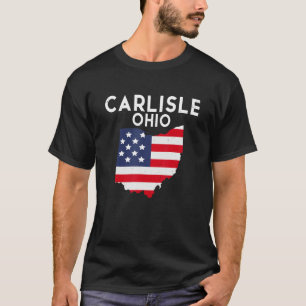 Carlisle Ohio USA Staat America Travel Ohioan T-Shirt