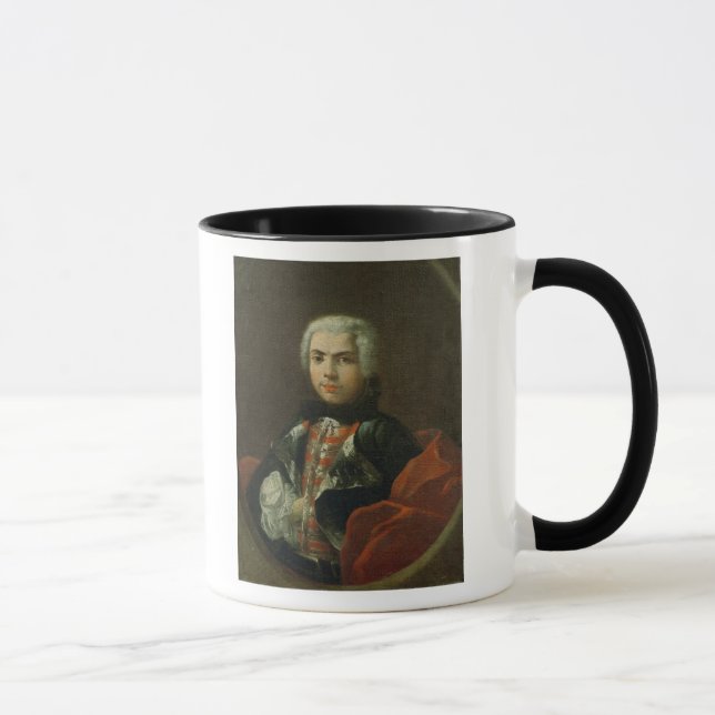 Carlo Broschi 'IL Farinelli Tasse (Rechts)