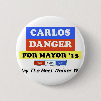 Carlos-Gefahr für besten Weiner Gewinn Button