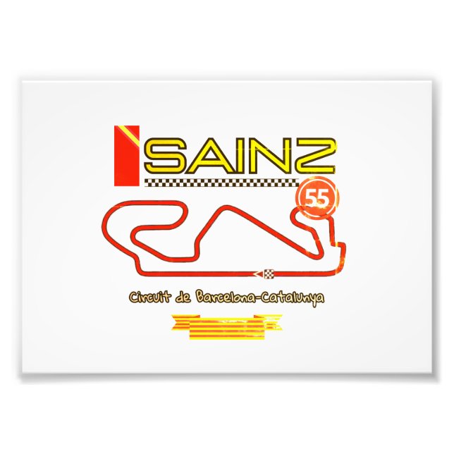 CARLOS SAINZ, Formel 1, ferrari Fotodruck (Vorne)