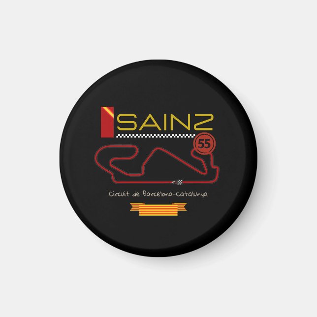 CARLOS SAINZ, Formel 1, ferrari Magnet (Vorne)