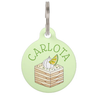 Carlota de Limón Mexikanischer Limoner Icebox-Kuch Haustiermarke