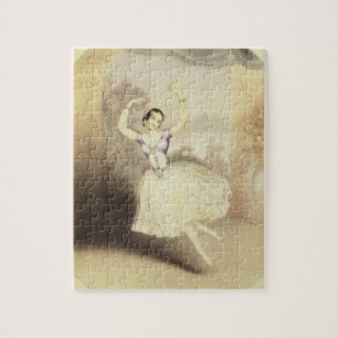 Carlotta Grisi (1819-99) im Ballett des Peri