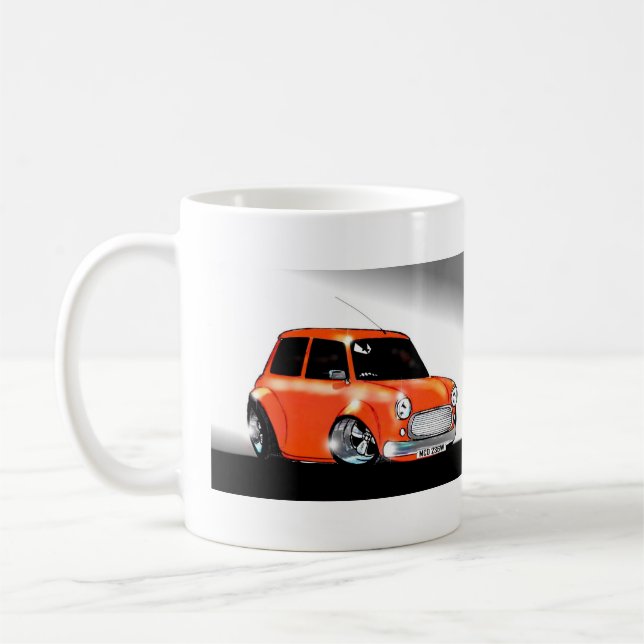 Carls orange Mini Kaffeetasse (Links)