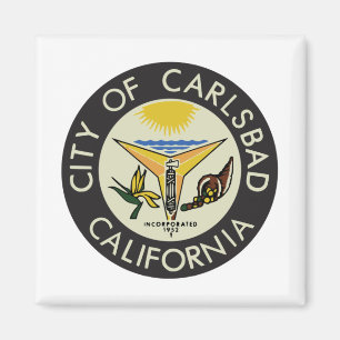 Carlsbad (California) City Seal Magnet