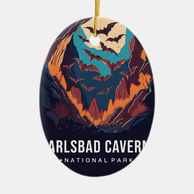 CARLSBAD CAVERN NATIONAL PARK ORNAMENT (Vorne)