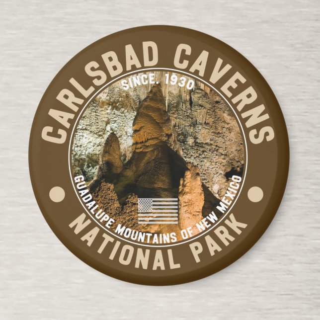 Carlsbad Caverns in New Mexico Magnet (Von Creator hochgeladen)