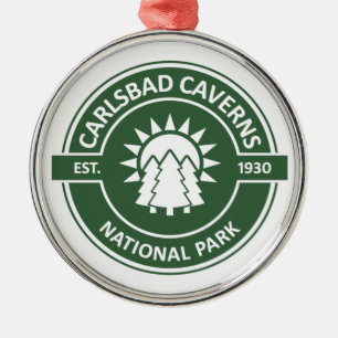 Carlsbad Caverns National Park Ornament Aus Metall