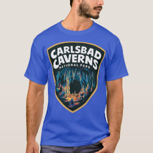 Carlsbad Caverns Nationalpark Höhlen-Emblem T-Shirt