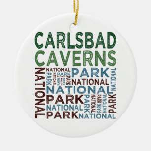 Carlsbad Caverns Nationalpark Keramikornament