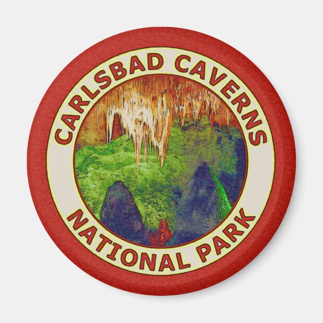 Carlsbad Caverns Nationalpark Magnet (Vorne)