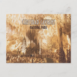 Carlsbad Caverns Nationalpark New Mexico Postkarte