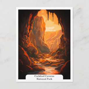 Carlsbad-Caverns-Nationalpark, New Mexico USA Postkarte