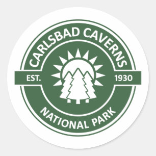 Carlsbad Caverns Nationalpark Runder Aufkleber
