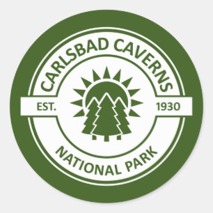 Carlsbad Caverns Nationalpark Runder Aufkleber