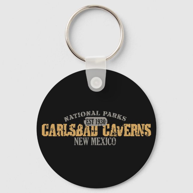 Carlsbad Caverns Nationalpark Schlüsselanhänger (Vorderseite)