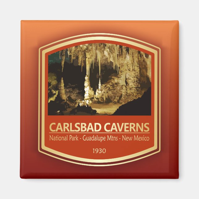 Carlsbad Caverns NP (PF1) Magnet (Vorne)