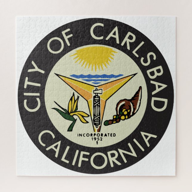 Carlsbad (Kalifornien) City Siegel (Vertikal)