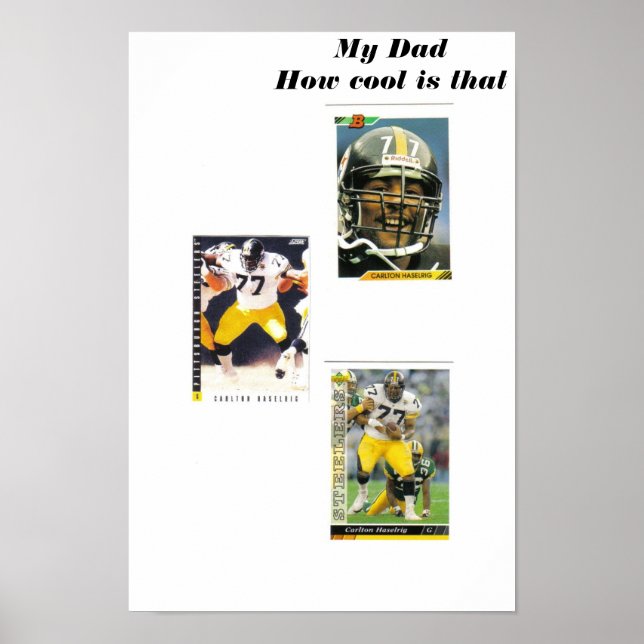Carlton Haselrig #77 Poster (Vorne)
