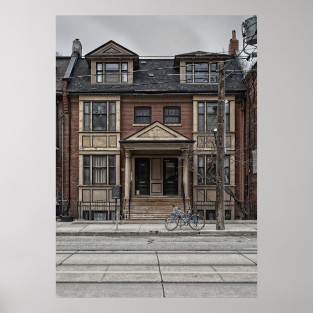 Carlton Street Nr. 5 Farbversion Poster (Vorne)