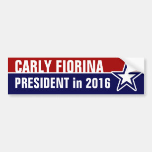 Carly Fiorina 2016 Autoaufkleber
