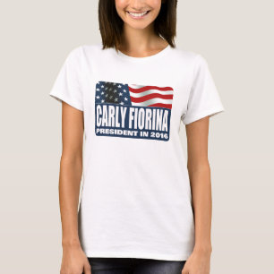 Carly Fiorina für Präsidenten im Jahre 2016 T-Shirt