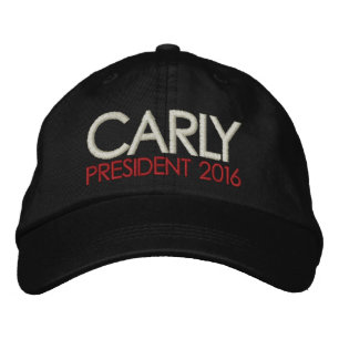 CARLY FIORINA Präsident 2016 Bestickte Kappe