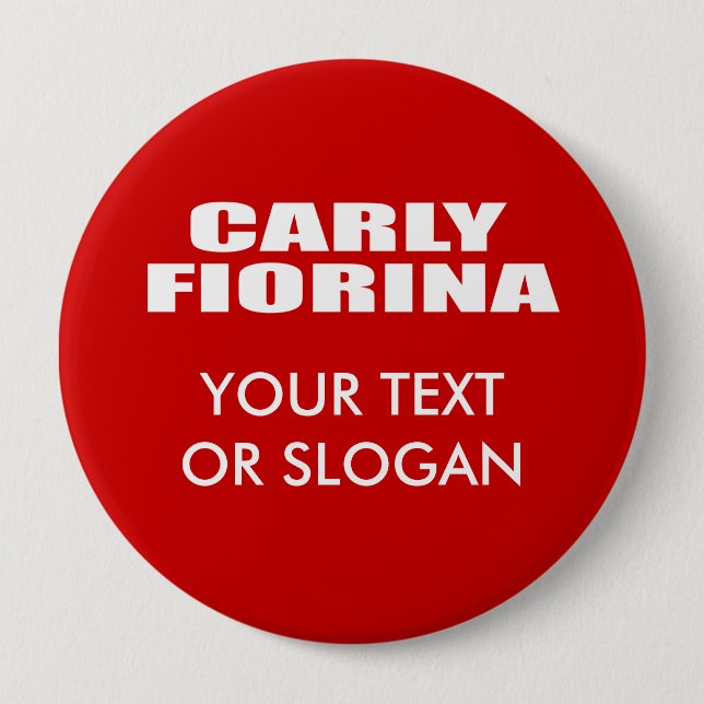CARLY FIORINA ZUM SENDEN BUTTON (Vorderseite)