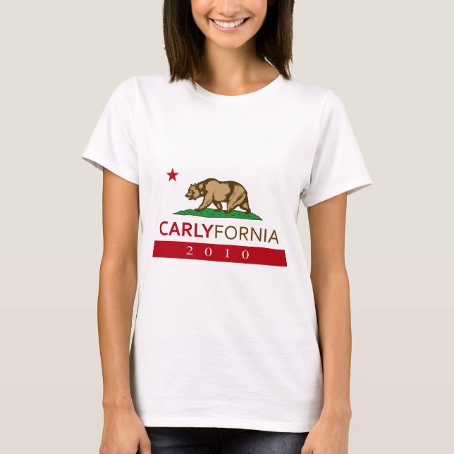 CARLYFORNIA T-Shirt (Vorderseite)