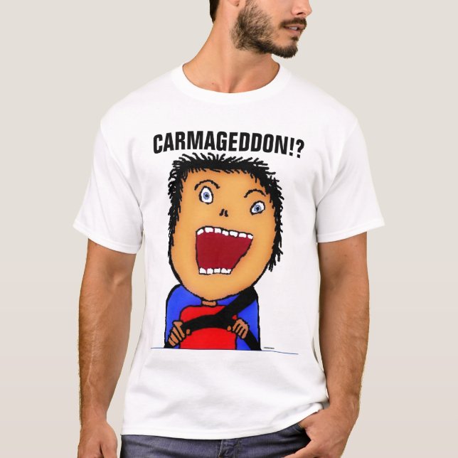 Carmageddon Cartoon T-Shirt (Vorderseite)
