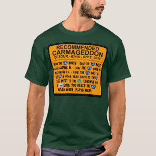 Carmageddon - empfohlener Umweg T-Shirt