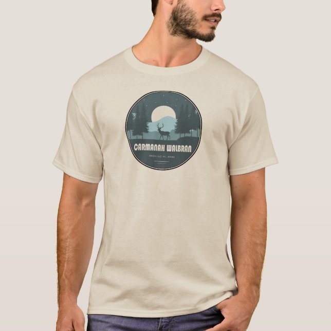 Carmanah Walbran Provincial Park Deer T-Shirt (Vorderseite)