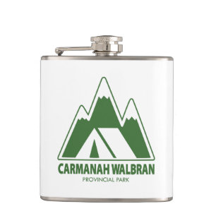 Carmanah Walbran Provincial Park Mountains Camping Flachmann