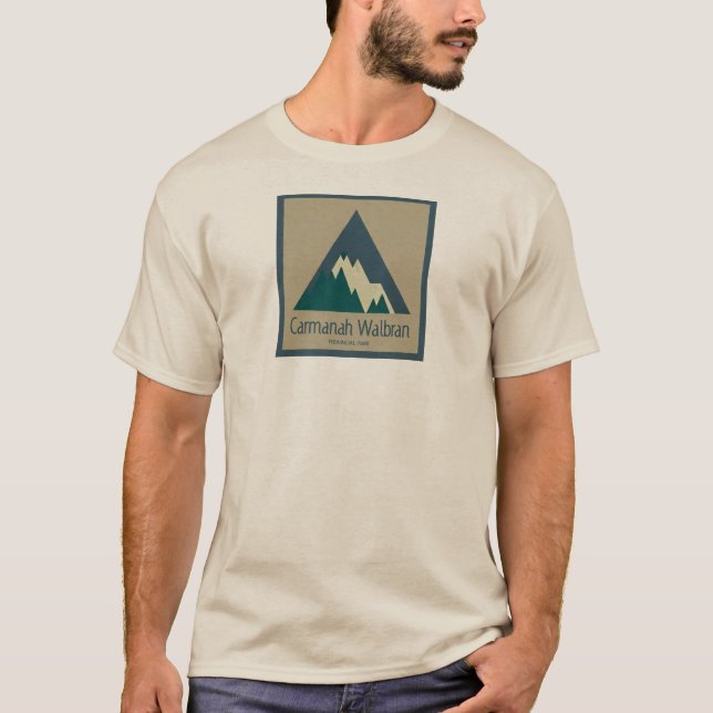 Carmanah Walbran Provincial Park Rustic T-Shirt (Vorderseite)