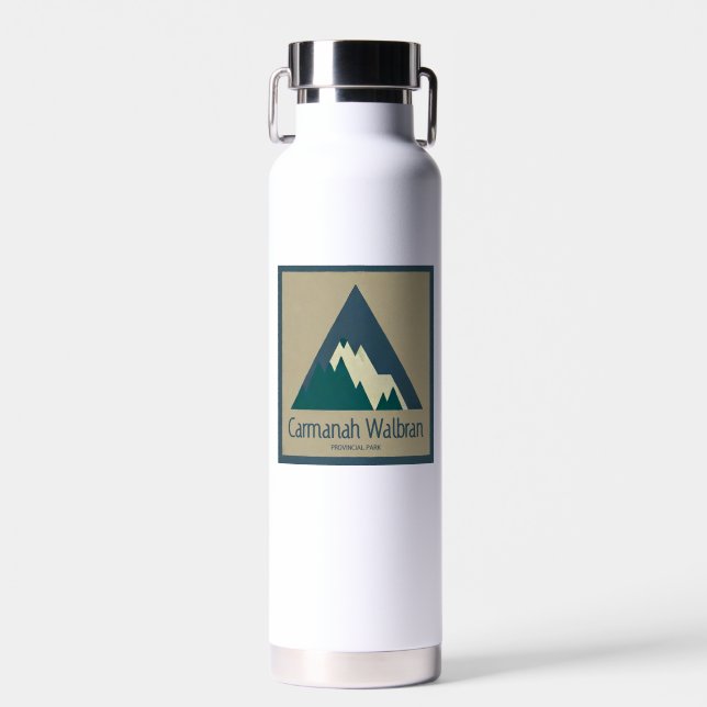 Carmanah Walbran Provincial Park Rustic Trinkflasche (Vorne)
